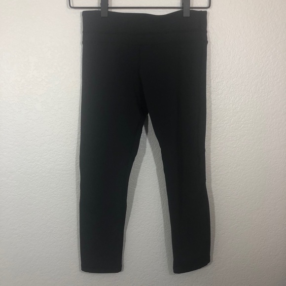 Stone Fox‎ Sweat Black Leggings Capris Gym - Picture 10 of 10